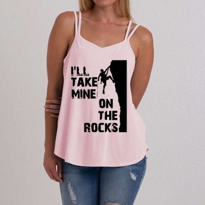 Rock Climbing Simple Classic Women's Strappy Tank