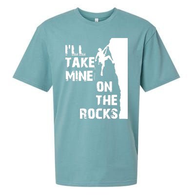 Rock Climbing Simple Classic Sueded Cloud Jersey T-Shirt