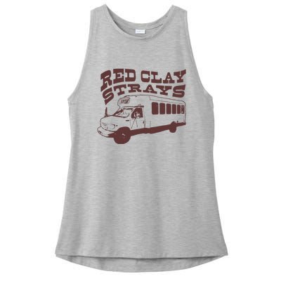 Red Clay Strays Ladies PosiCharge Tri-Blend Wicking Tank