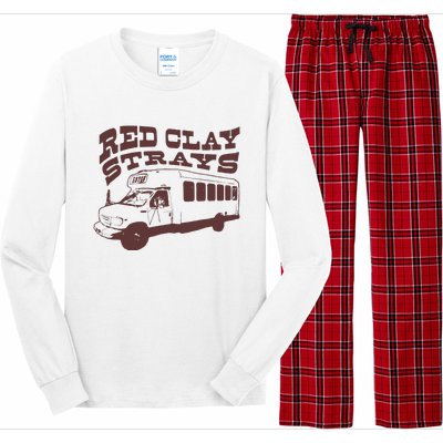 Red Clay Strays Long Sleeve Pajama Set