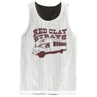 Red Clay Strays Mesh Reversible Basketball Jersey Tank