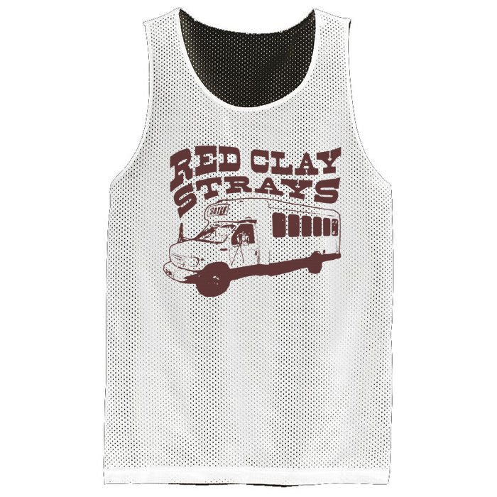 Red Clay Strays Mesh Reversible Basketball Jersey Tank