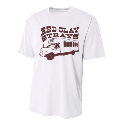 Red Clay Strays Performance Sprint T-Shirt