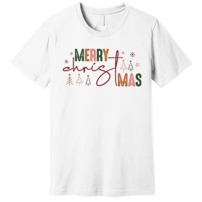 Retro Christmas Santa Claus Premium T-Shirt