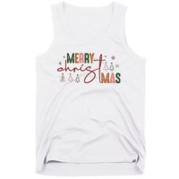 Retro Christmas Santa Claus Tank Top