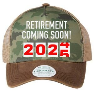 Retirement Coming Soon 2025 Soon To Be Retired Countdown Gift Legacy Tie Dye Trucker Hat