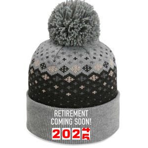 Retirement Coming Soon 2025 Soon To Be Retired Countdown Gift The Baniff Cuffed Pom Beanie