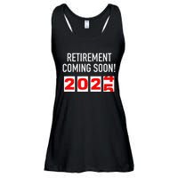 Retirement Coming Soon 2025 Soon To Be Retired Countdown Gift Ladies Essential Flowy Tank