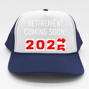 Retirement Coming Soon 2025 Soon To Be Retired Countdown Gift Trucker Hat