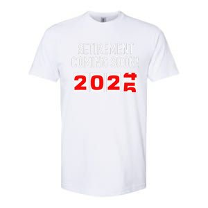 Retirement Coming Soon 2025 Soon To Be Retired Countdown Gift Softstyle CVC T-Shirt