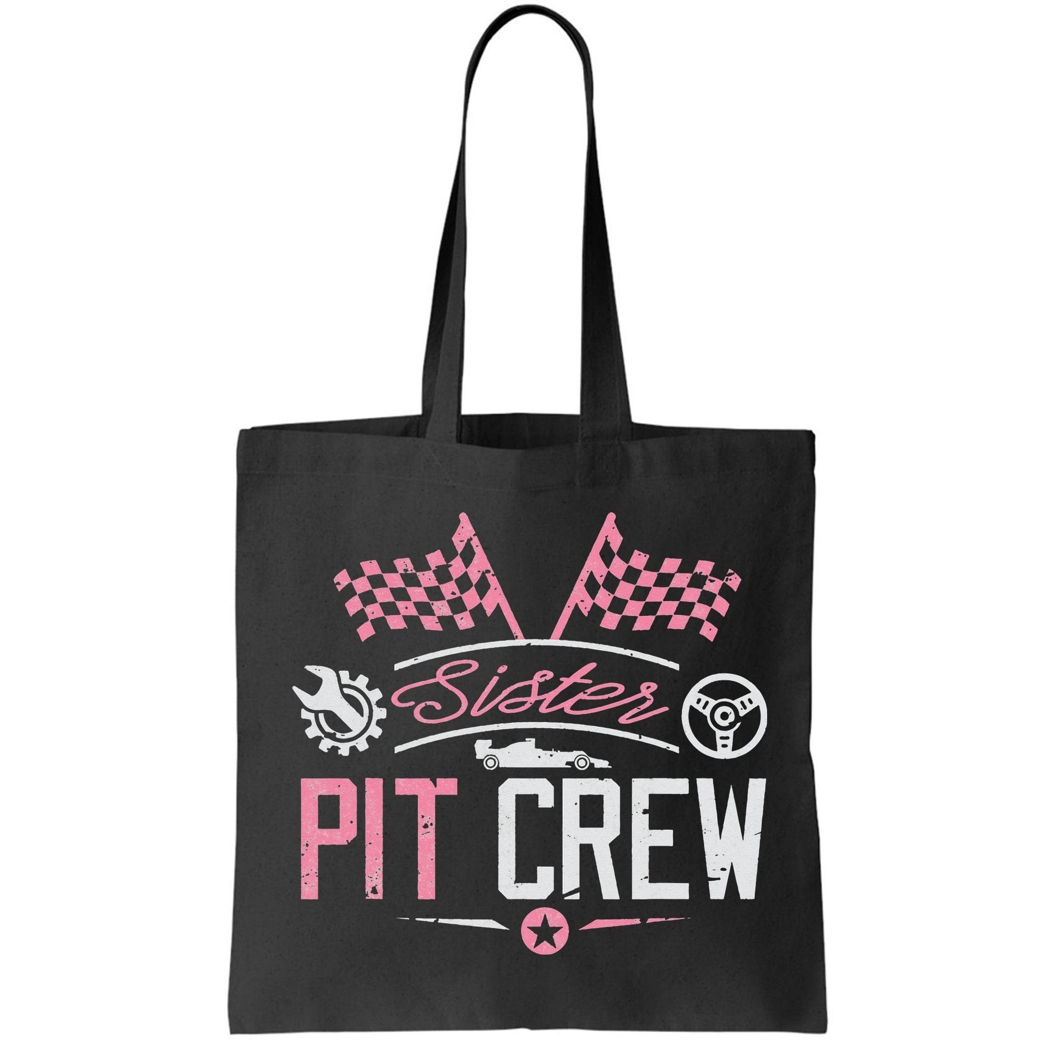 Racing Car Sister Racer Sister Pit Crew  Bag