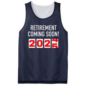 Retirement Coming Soon 2025 Soon To Be Retired Countdown Mesh Reversible Basketball Jersey Tank