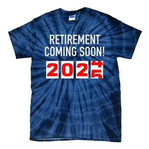 Retirement Coming Soon 2025 Soon To Be Retired Countdown Tie-Dye T-Shirt