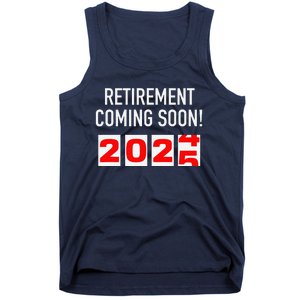 Retirement Coming Soon 2025 Soon To Be Retired Countdown Tank Top