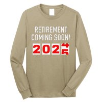 Retirement Coming Soon 2025 Soon To Be Retired Countdown Long Sleeve Shirt