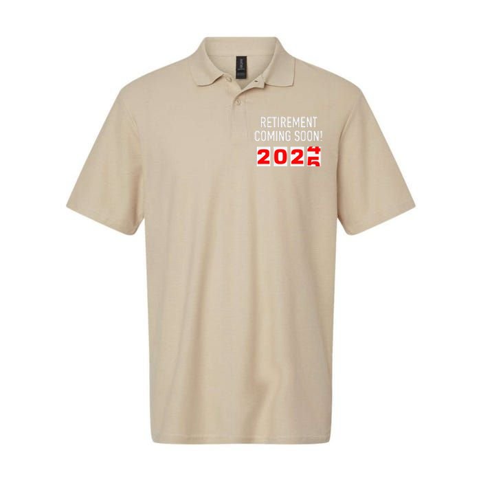 Retirement Coming Soon 2025 Soon To Be Retired Countdown Softstyle Adult Sport Polo