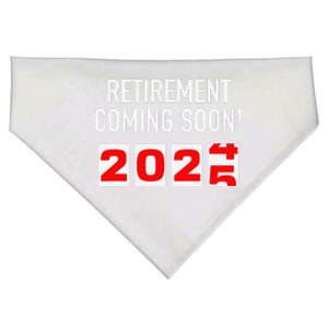 Retirement Coming Soon 2025 Soon To Be Retired Countdown USA-Made Doggie Bandana