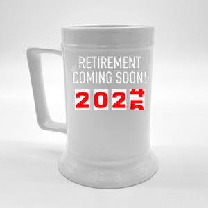 Retirement Coming Soon 2025 Soon To Be Retired Countdown Beer Stein