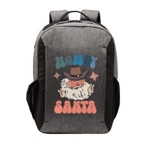 Retro Christmas Santa Holiday Howdy Santa Xmas Gift Vector Backpack