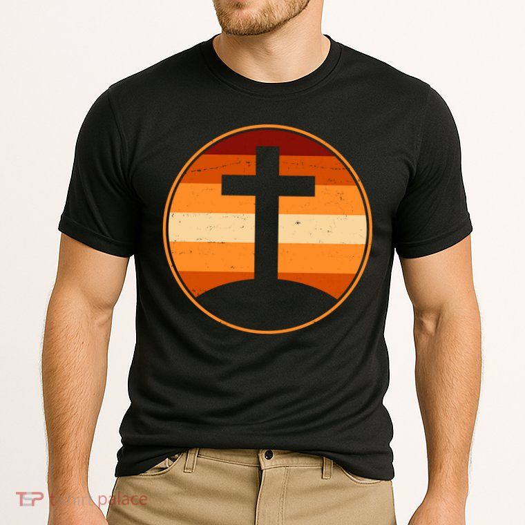 Retro Cross Sunset Performance Shirt