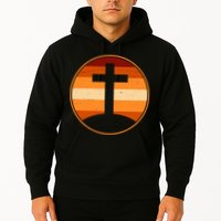 Retro Cross Sunset Hoodie