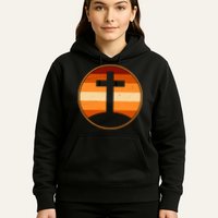 Retro Cross Sunset Hoodie