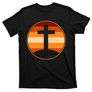 Retro Cross Sunset T-Shirt