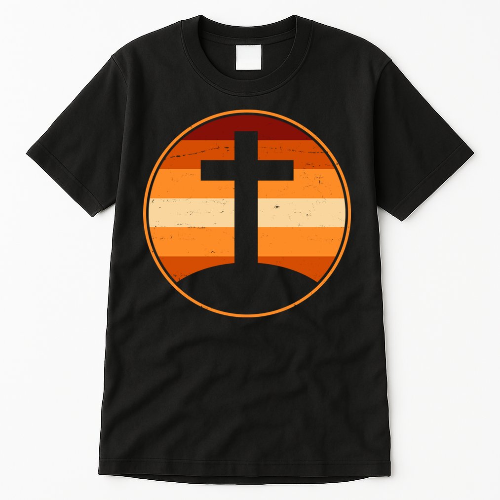 Retro Cross Sunset Tall T-Shirt