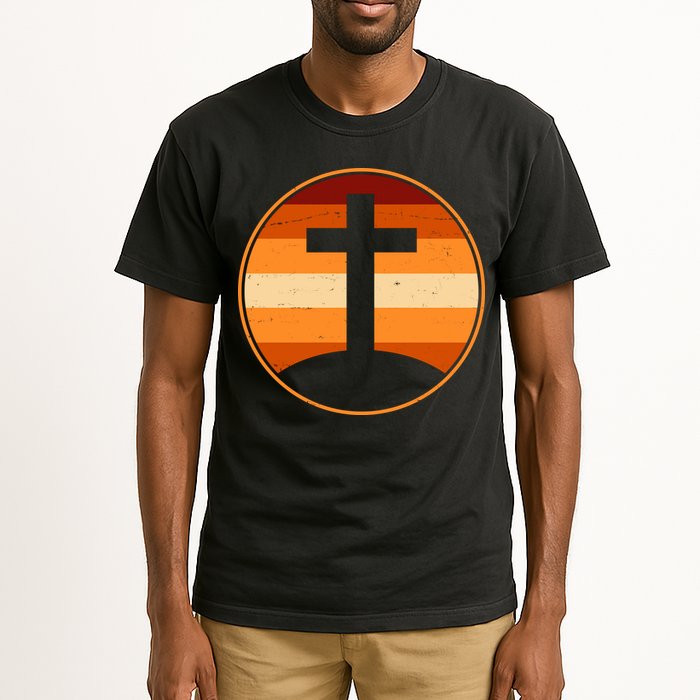 Retro Cross Sunset Tall T-Shirt