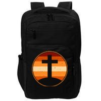 Retro Cross Sunset Impact Tech Backpack