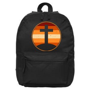 Retro Cross Sunset 16 in Basic Backpack