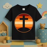 Retro Cross Sunset Toddler T-Shirt