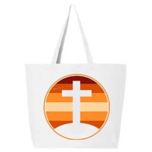 Retro Cross Sunset 25L Jumbo Tote