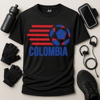 Retro Colombia Soccer 2018 Cooling Performance Crew T-Shirt