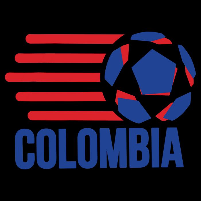 Retro Colombia Soccer 2018 Cooling Performance Crew T-Shirt