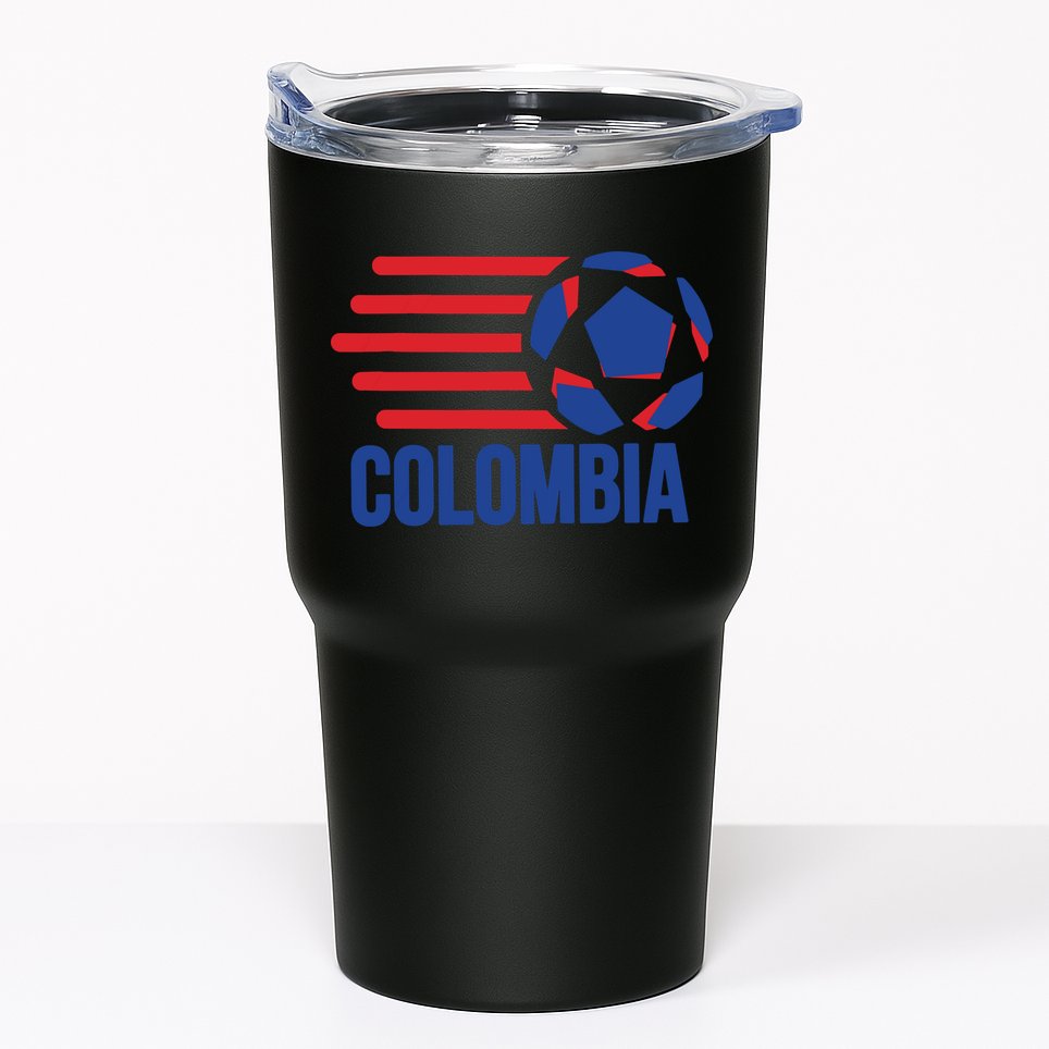 Retro Colombia Soccer 2018 Tumbler