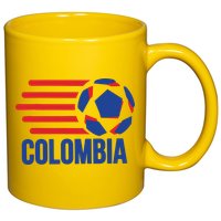 Retro Colombia Soccer 2018 11oz C Handle Ceramic Mug