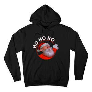 Retro Christmas Special Santa Ho Ho Ho Merry Christmas Hoodie