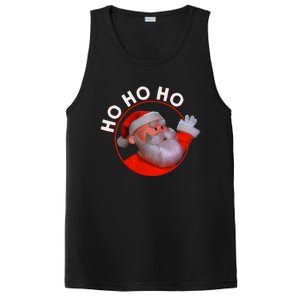 Retro Christmas Special Santa Ho Ho Ho Merry Christmas PosiCharge Competitor Tank