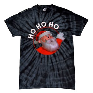 Retro Christmas Special Santa Ho Ho Ho Merry Christmas Tie-Dye T-Shirt