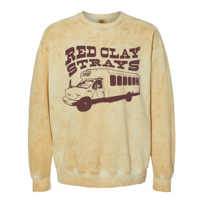 Red Clay Strays Colorblast Crewneck Sweatshirt