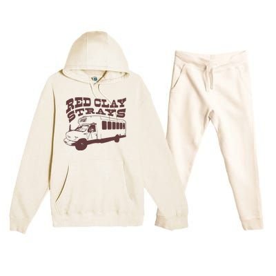 Red Clay Strays Premium Hooded Sweatsuit Set