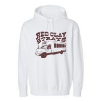 Red Clay Strays Garment-Dyed Fleece Hoodie