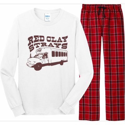 Red Clay Strays Long Sleeve Pajama Set