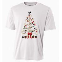 Radiology Christmas Skeleton Christmas Tree Cooling Performance Crew T-Shirt