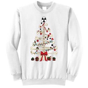 Radiology Christmas Skeleton Christmas Tree Sweatshirt