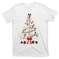 Radiology Christmas Skeleton Christmas Tree T-Shirt