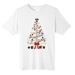 Radiology Christmas Skeleton Christmas Tree Tall Fusion ChromaSoft Performance T-Shirt