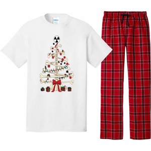 Radiology Christmas Skeleton Christmas Tree Pajama Set