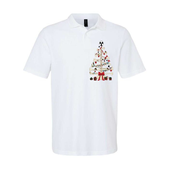 Radiology Christmas Skeleton Christmas Tree Softstyle Adult Sport Polo